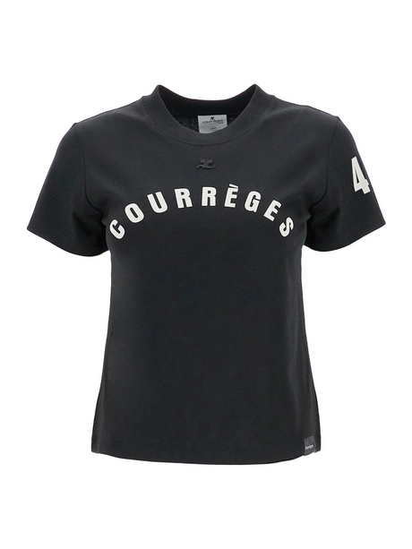 Straight Printed T-Shirt-Courrèges-JOHN JULIA