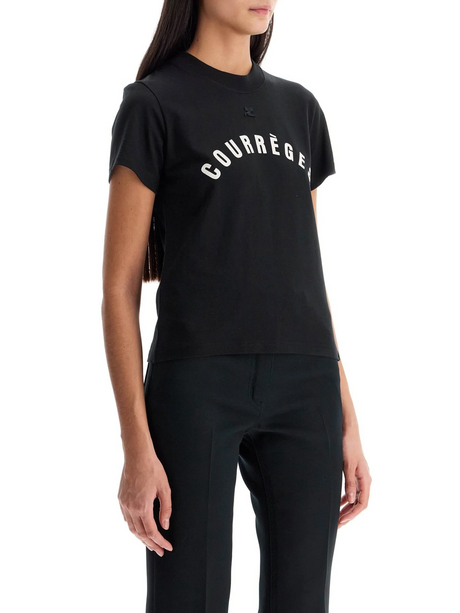 Straight Printed T-Shirt-Courrèges-JOHN JULIA