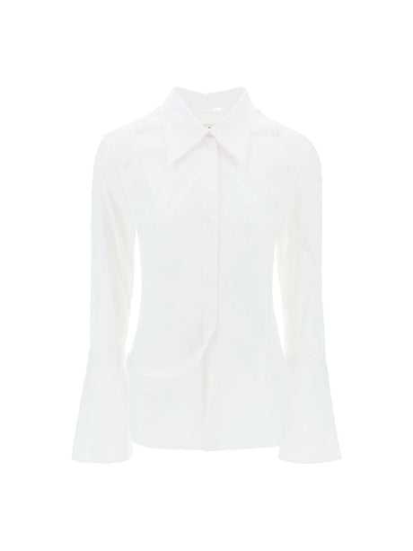 COURRÈGES-Heritage Modular Cotton Poplin Shirt-JOHN JULIA