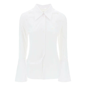 Heritage White Modular Cotton Poplin Shirt COURREGES JOHN JULIA.