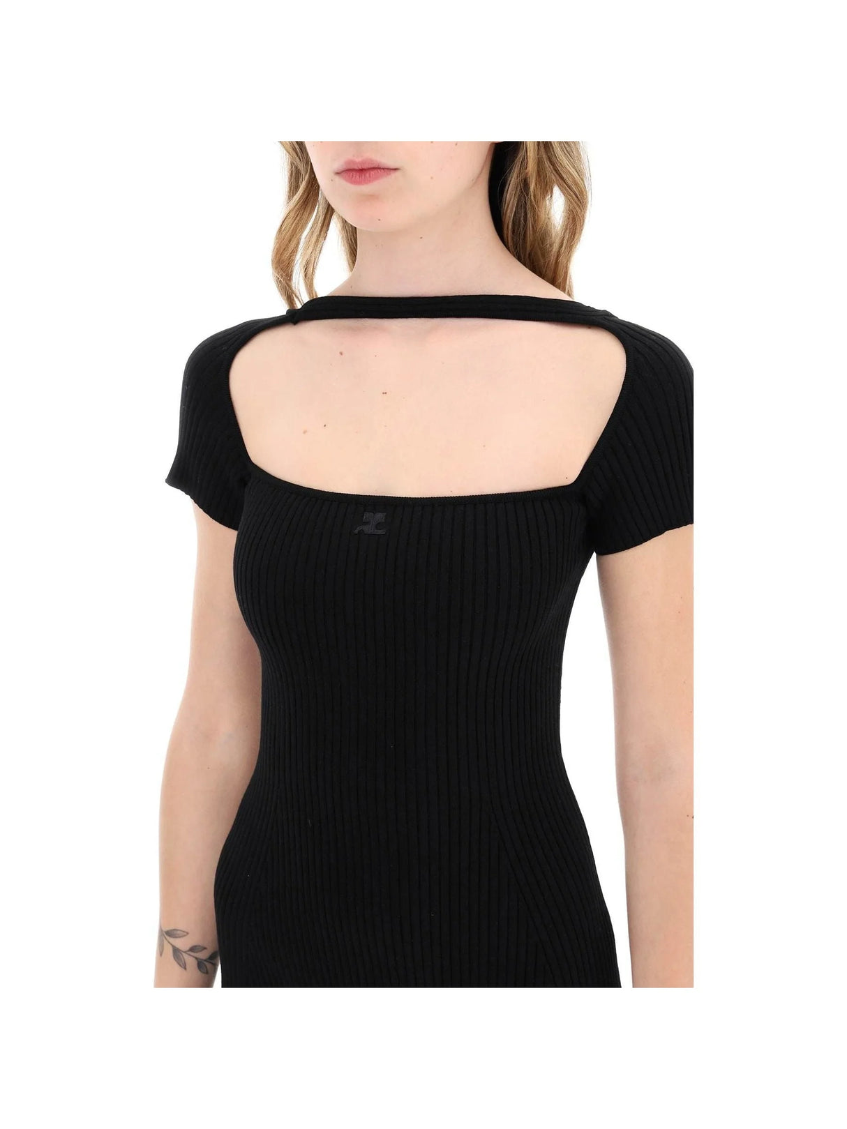 Hyperbole Ribbed Jersey Mini Dress - Women > Clothing > Dresses > Mini