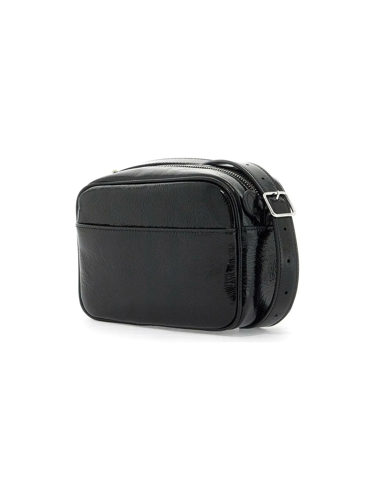 Patent Leather Reedition Camera Bag.