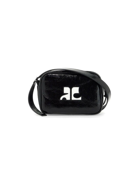 Patent Leather Reedition Camera Bag.