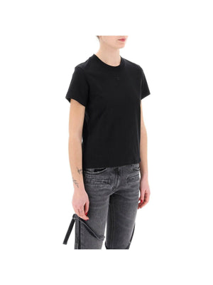 Crewneck T-Shirt With Logo COURREGES JOHN JULIA.