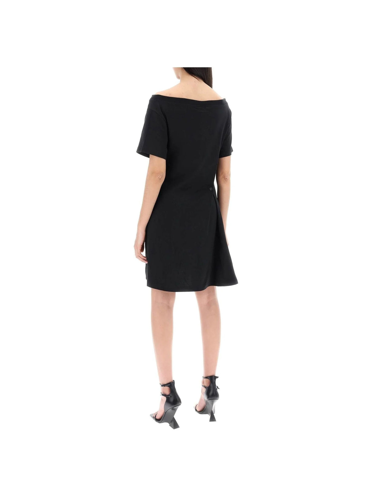 Twisted T-Shirt Mini Dress - Women > Clothing > Dresses > Mini