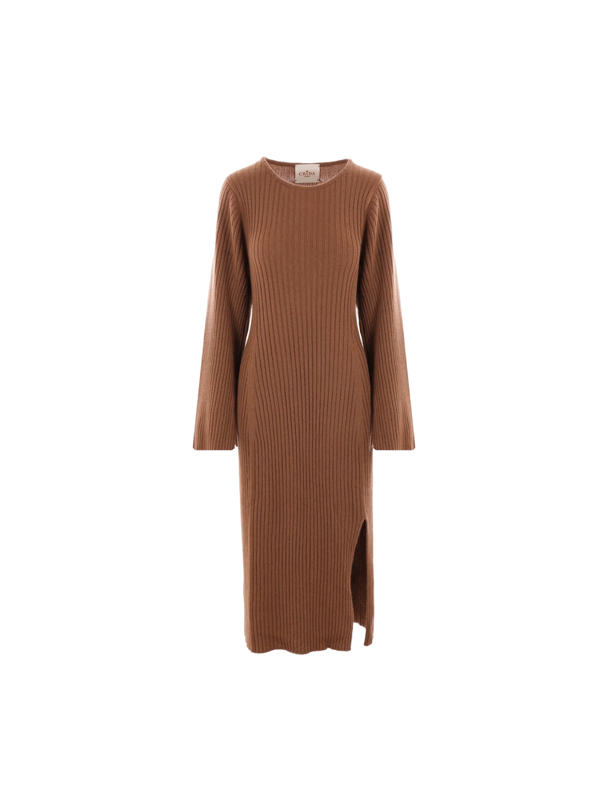 Asiago Cashmere Knit Midi Dress-CRIDA-JOHN JULIA