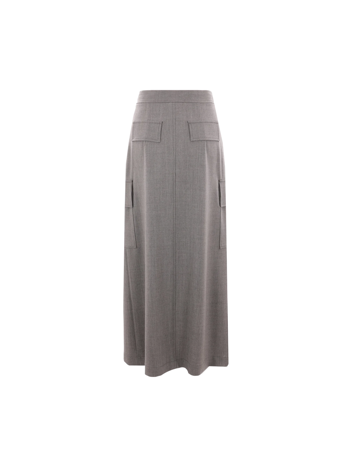 CRIDA-Wool Cargo Skirt-JOHN JULIA