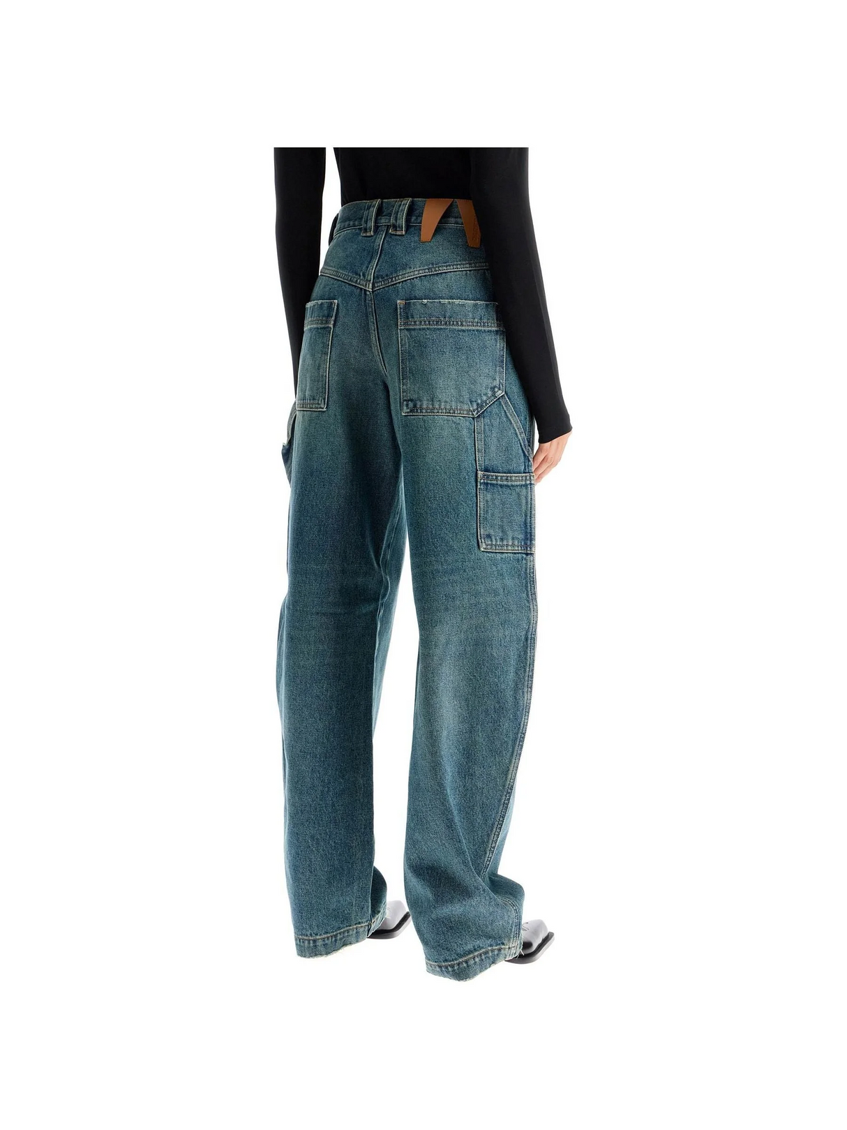 Audrey Carpenter Denim Jeans-DARKPARK-JOHN JULIA