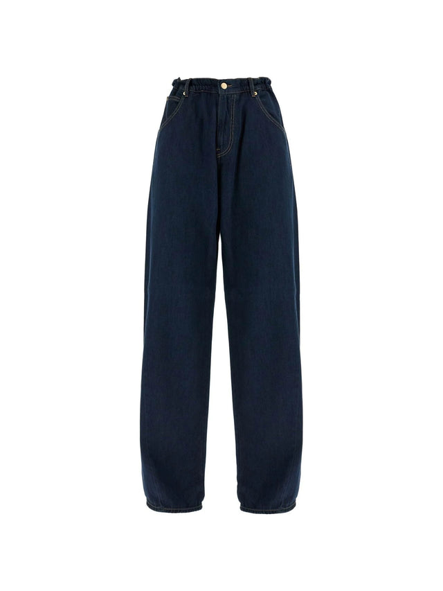 DARKPARK-Iris Jeans With Baggy Waistband-JOHN JULIA