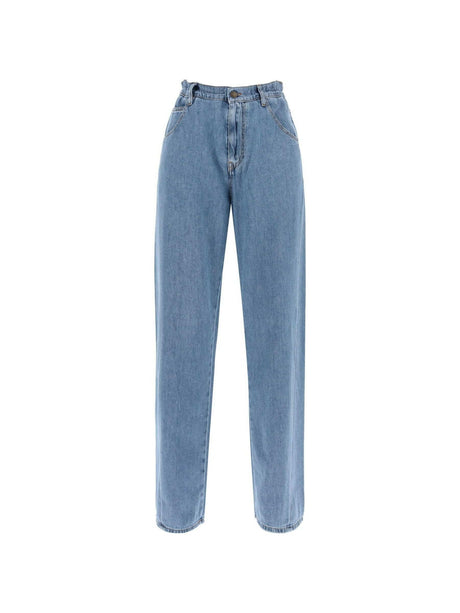 Iris Tencel Paper Bag Jeans.