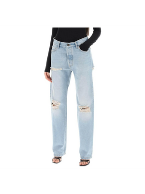 Naomi Jeans With RiAnd Cut Outs DARKPARK JOHN JULIA.