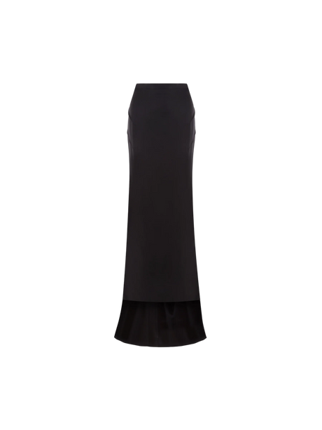 Envers Satin Long Skirt-DEL CORE-JOHN JULIA