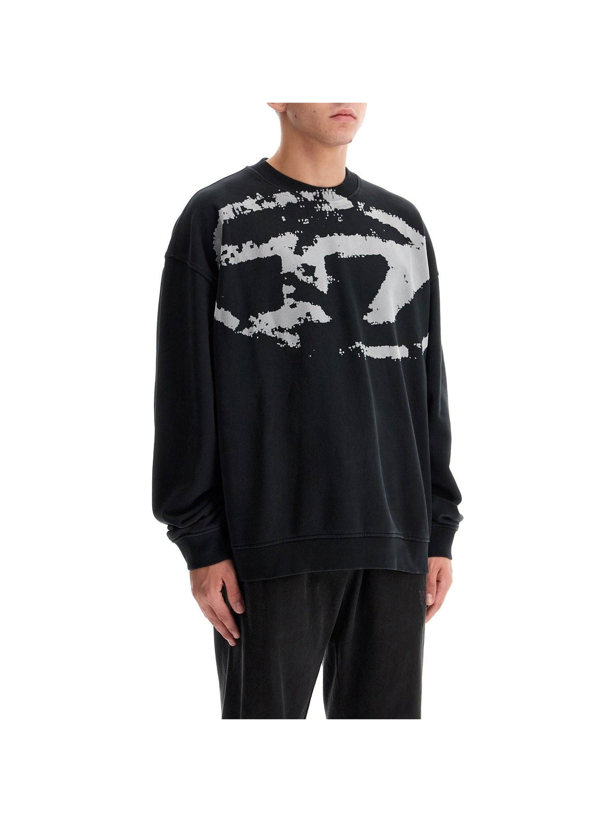 Fleece Sweatshirt With F