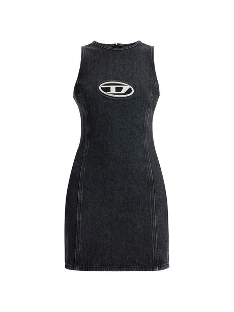 Fitted Mini Denim Dress - XXXS - Women > Clothing > Dresses > Mini