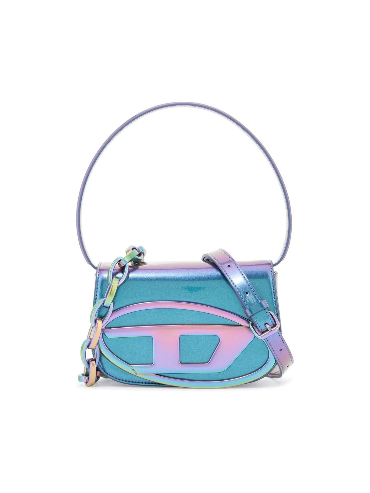 DIESEL-Iridescent 1dr Shoulder Bag -JOHN JULIA.