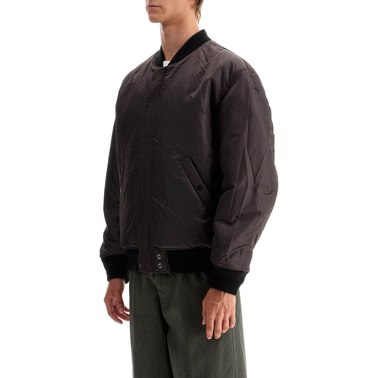 DIESEL-J-Held Reversible Organic Cotton Bomber Jacket -JOHN JULIA.