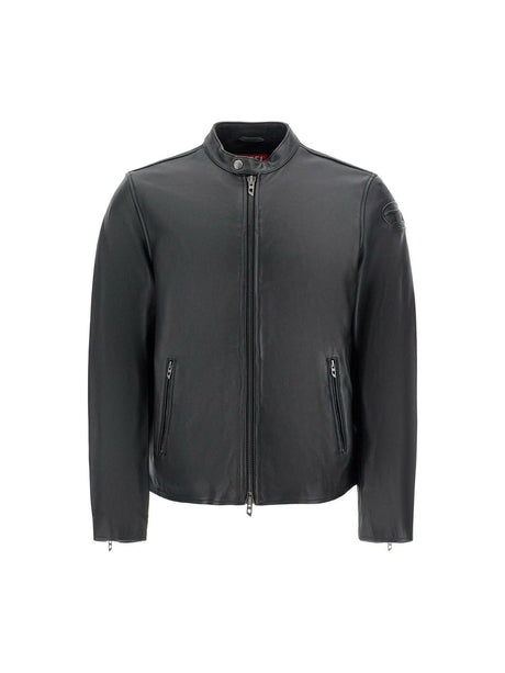 L-Carver Leather Biker Jacket.