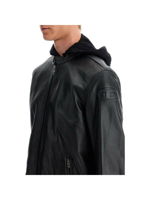 L-Carver Leather Biker Jacket.