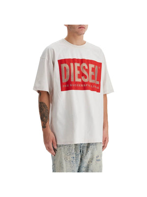 Logo Stretch T-shirt-Diesel-JOHN JULIA