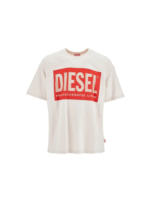 Logo Stretch T-shirt-Diesel-JOHN JULIA