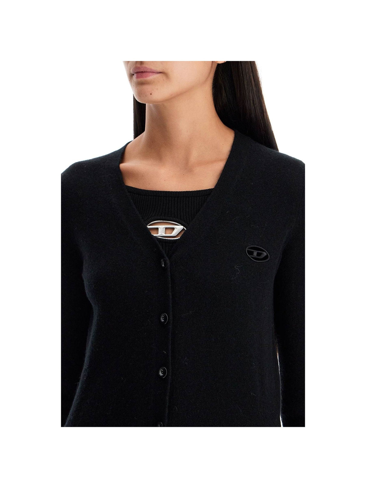 M-Arte Wool and Cashmere Cardigan