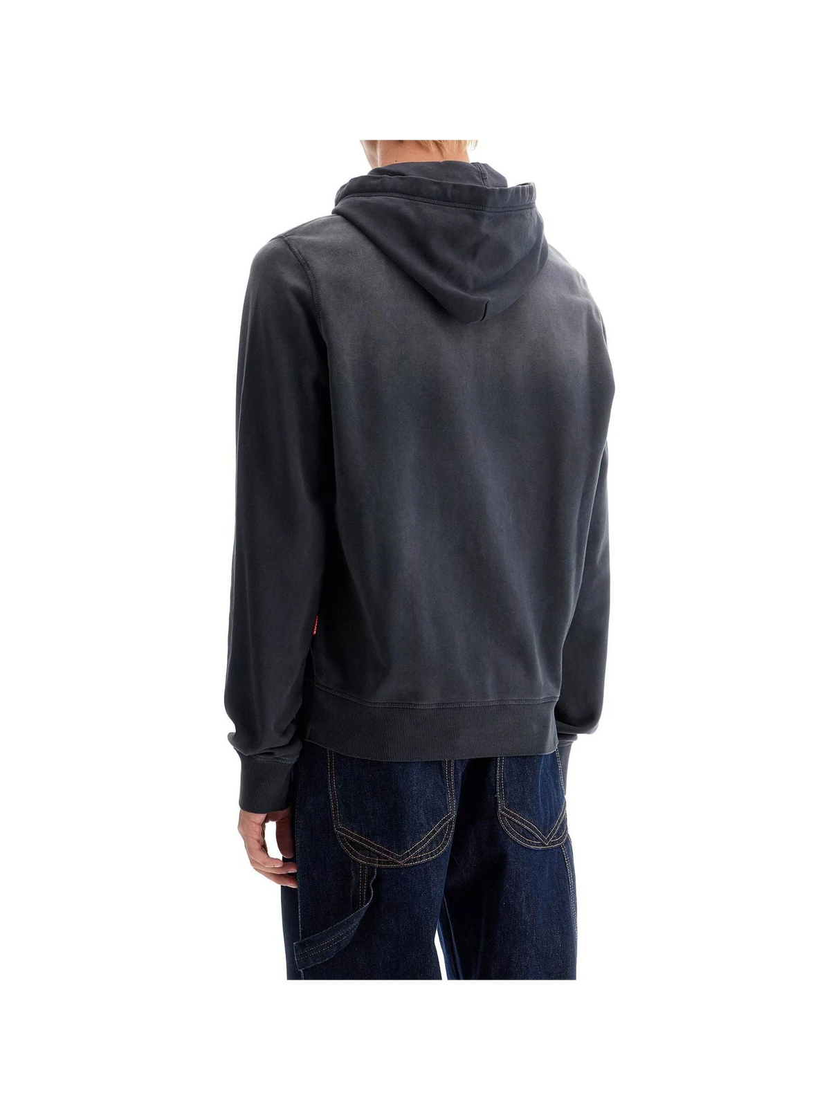 DIESEL-S-Ginn-Hood-K44 Organic Cotton Hoodie -JOHN JULIA.