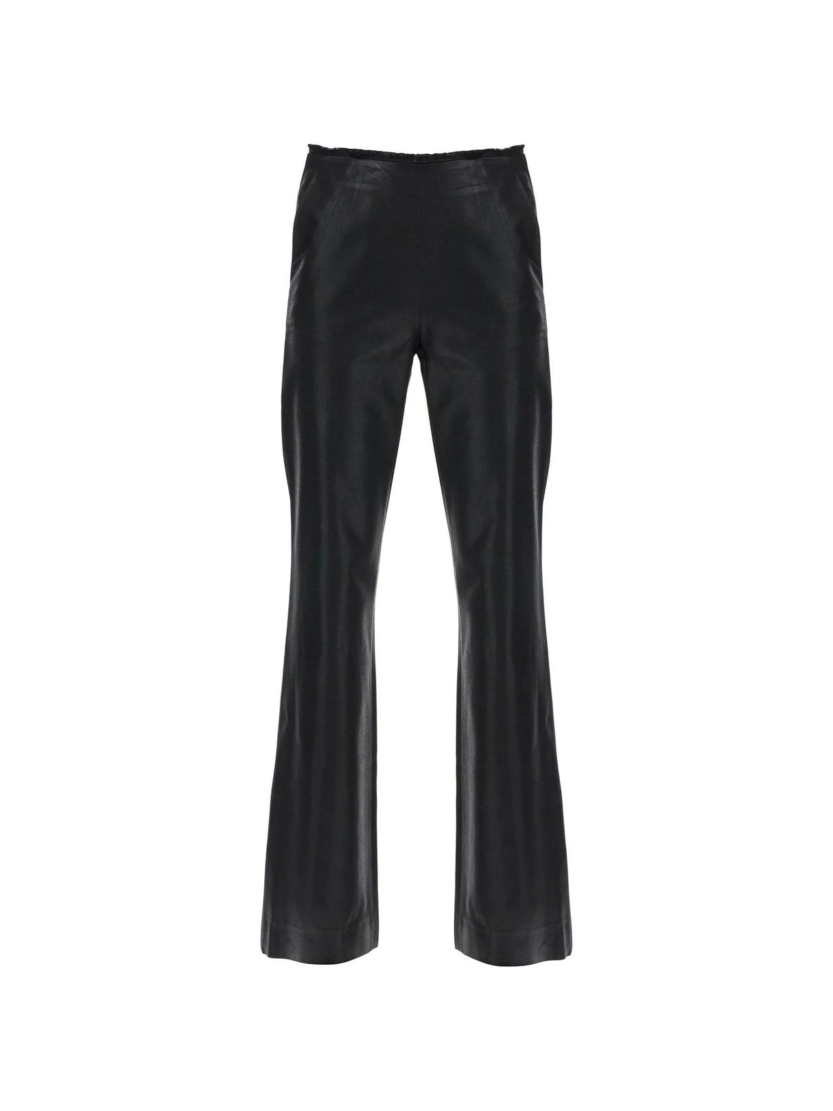 Twill Flared Wool Pants-Diesel-JOHN JULIA