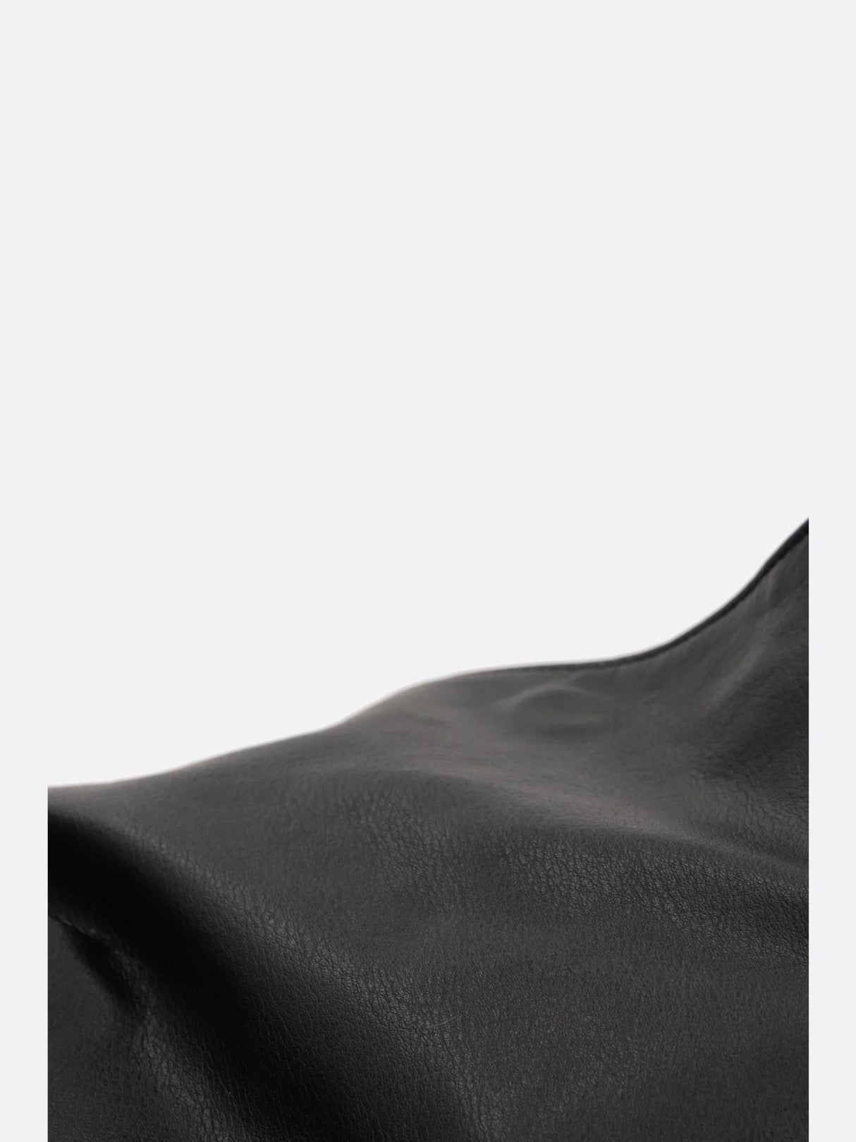 Cubic Grainy Leather Shoulder Bag-DISCORD YOHJI YAMAMOTO-JOHN JULIA