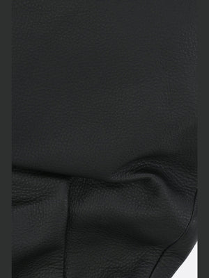 Grainy Leather Backpack-DISCORD YOHJI YAMAMOTO-JOHN JULIA