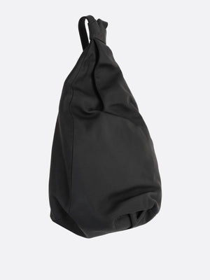 Grainy Leather Backpack-DISCORD YOHJI YAMAMOTO-JOHN JULIA