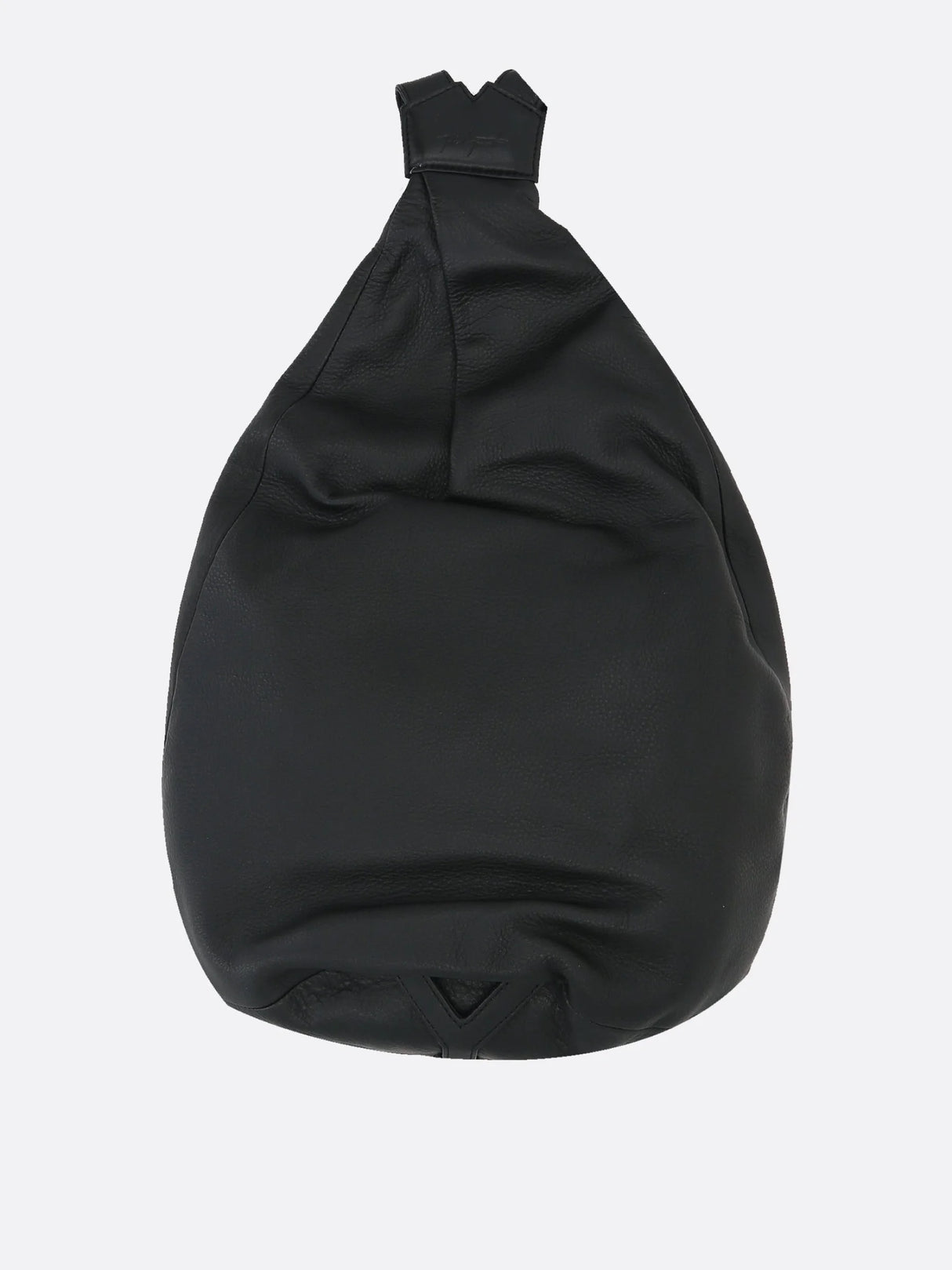 Grainy Leather Backpack-DISCORD YOHJI YAMAMOTO-JOHN JULIA