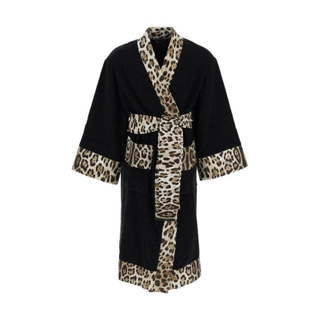 Leo Print Bathrobe DOLCE & GABBANA JOHN JULIA.