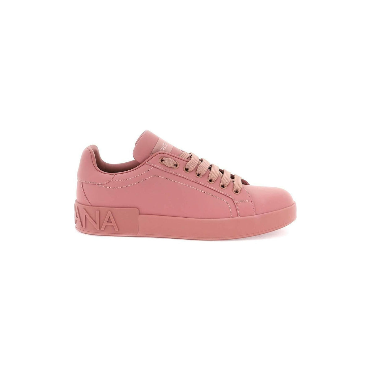 Pink Portofino Calfskin Sneakers DOLCE & GABBANA JOHN JULIA.