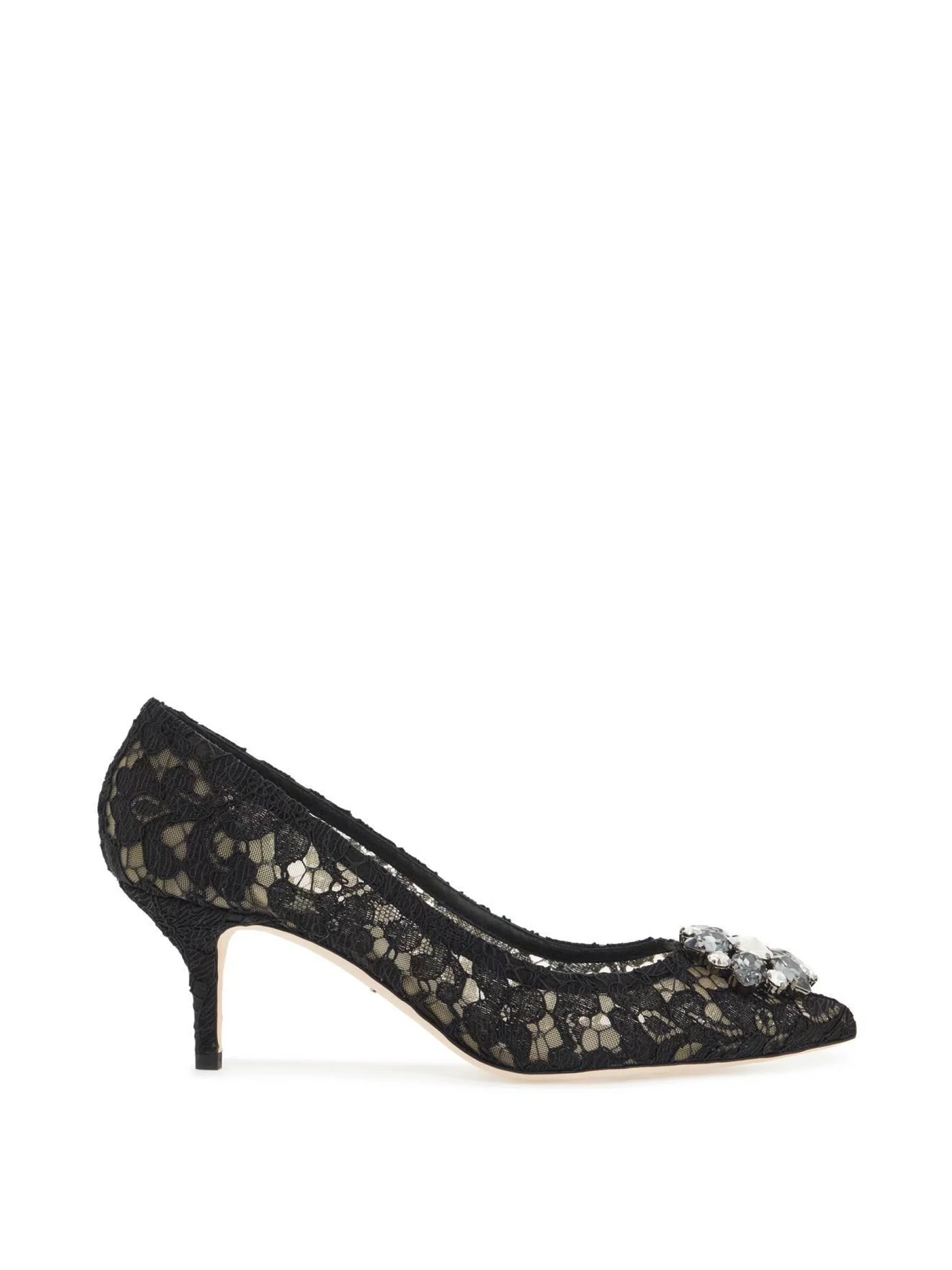 Bellucci Lace Pumps-Dolce & Gabbana-JOHN JULIA