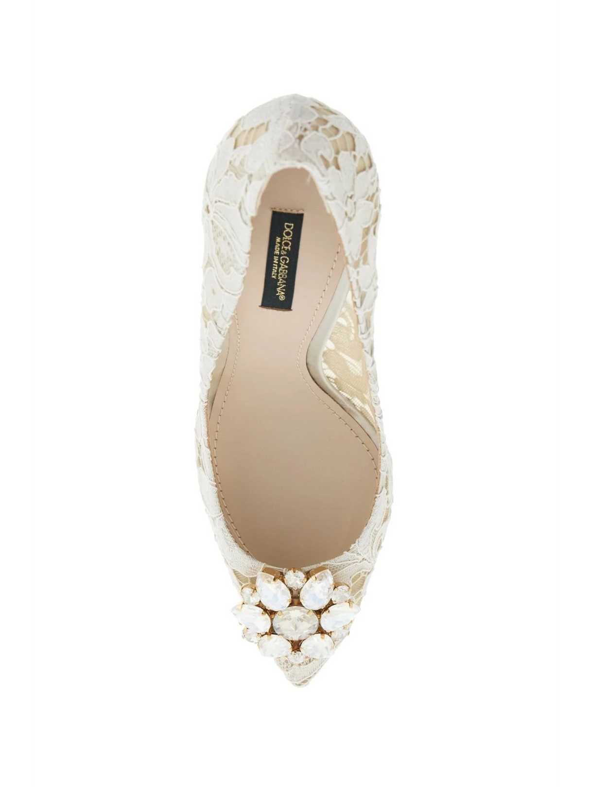 Bellucci Lace Slingback Pumps-Dolce & Gabbana-JOHN JULIA