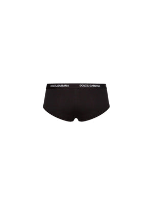 Brando Slip 2-pack In Stretch Cotton-DOLCE&GABBANA-JOHN JULIA