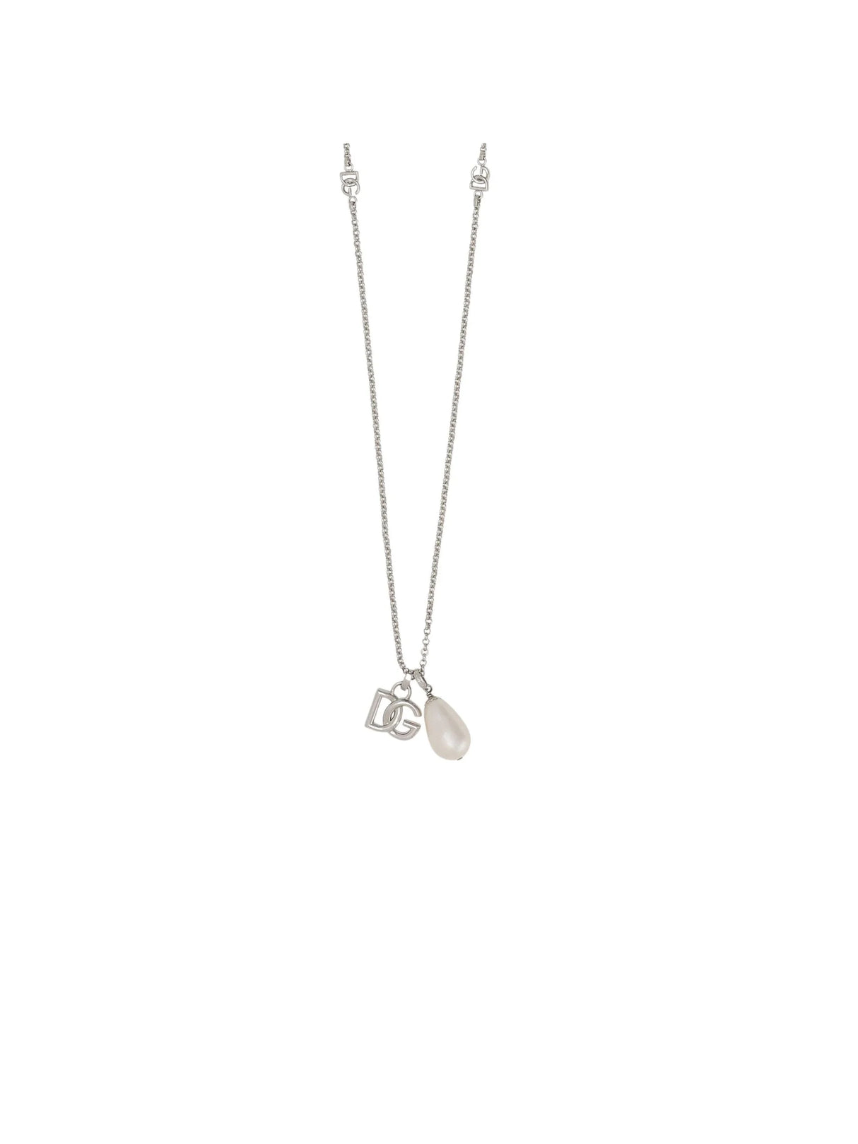 Chain Link Brass Necklace-Dolce & Gabbana-JOHN JULIA