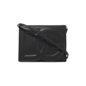 Calfskin DG Logo Crossbody Bag.