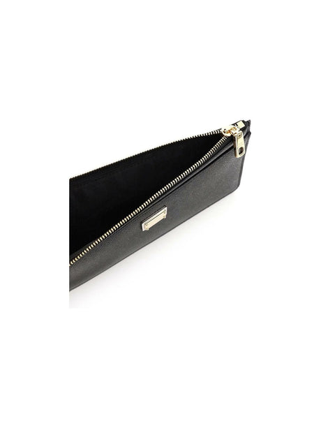 Cardholder Pouch In Dauphine Calfskin DOLCE & GABBANA JOHN JULIA.