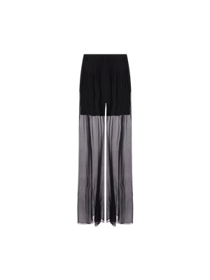 Chiffon Wide-leg Pants-DOLCE&GABBANA-JOHN JULIA