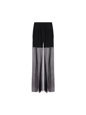 Chiffon Wide-leg Pants-DOLCE&GABBANA-JOHN JULIA