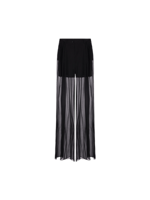 Chiffon Wide-leg Pants-DOLCE&GABBANA-JOHN JULIA