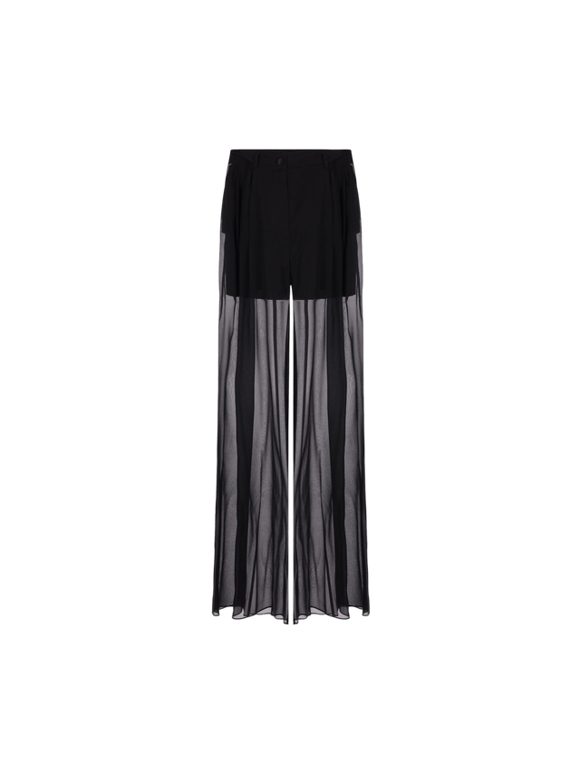 Chiffon Wide-leg Pants-DOLCE&GABBANA-JOHN JULIA