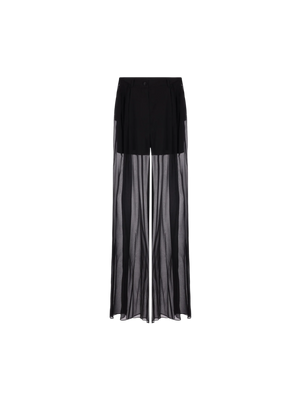 Chiffon Wide-leg Pants-DOLCE&GABBANA-JOHN JULIA