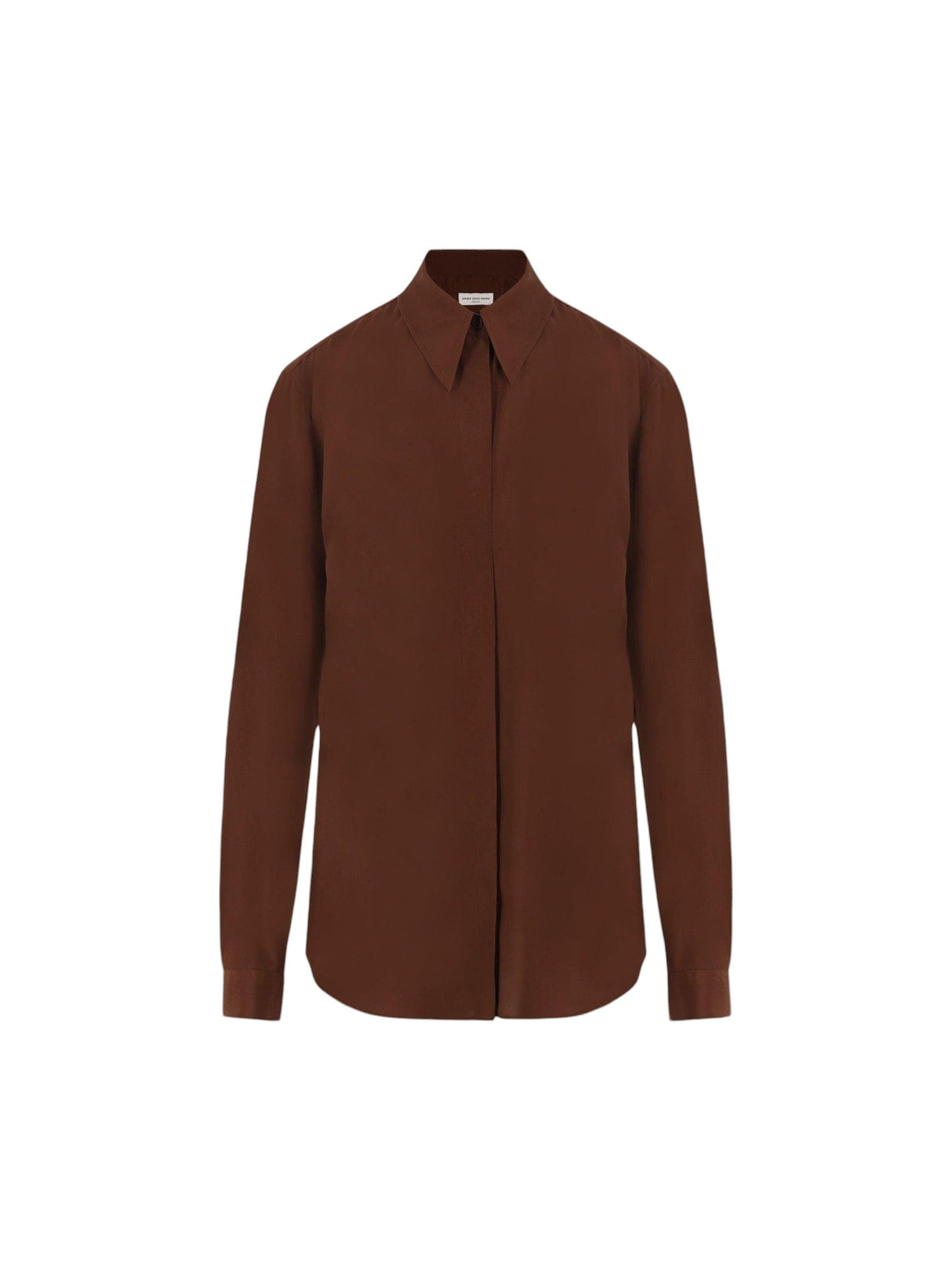 Chowy Crepe De Chine Shirt-DOLCE&GABBANA-JOHN JULIA