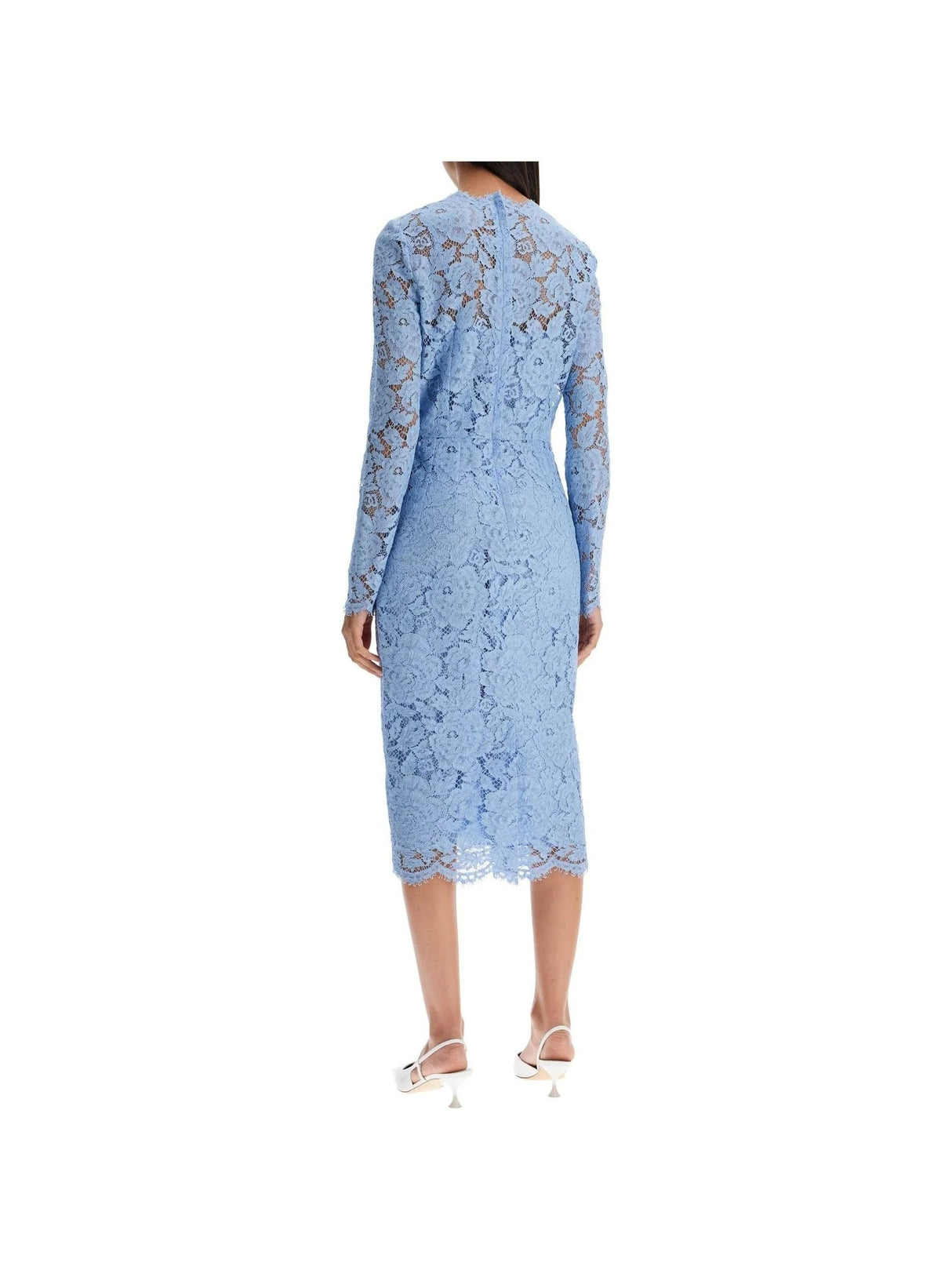 Corded Lace Sheath Dress-Dolce & Gabbana-JOHN JULIA