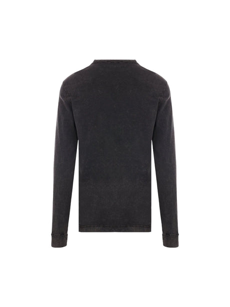 Cotton Long-sleeved T-shirt-DOLCE&GABBANA-JOHN JULIA