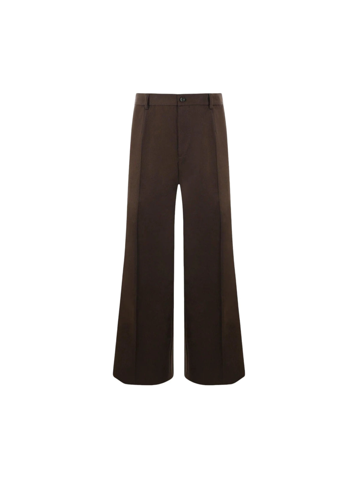 Cotton Tailoring Wide-leg Pants-DOLCE&GABBANA-JOHN JULIA