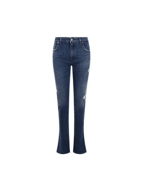 Denim Skinny-fit Jeans-DOLCE&GABBANA-JOHN JULIA