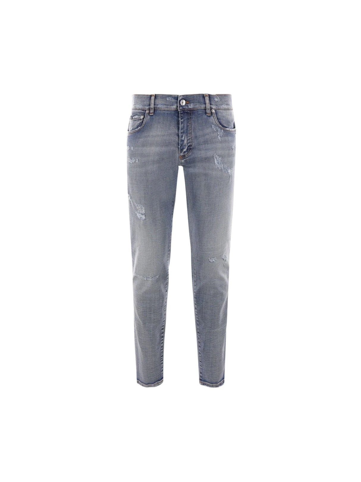 Denim Slim-fit Jeans-DOLCE&GABBANA-JOHN JULIA